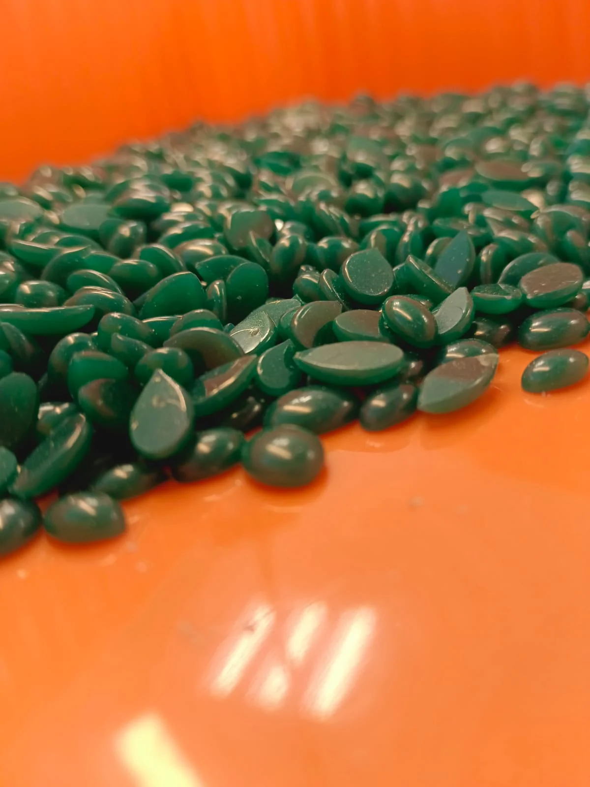 Professional hard wax beads used for waxing treatments
